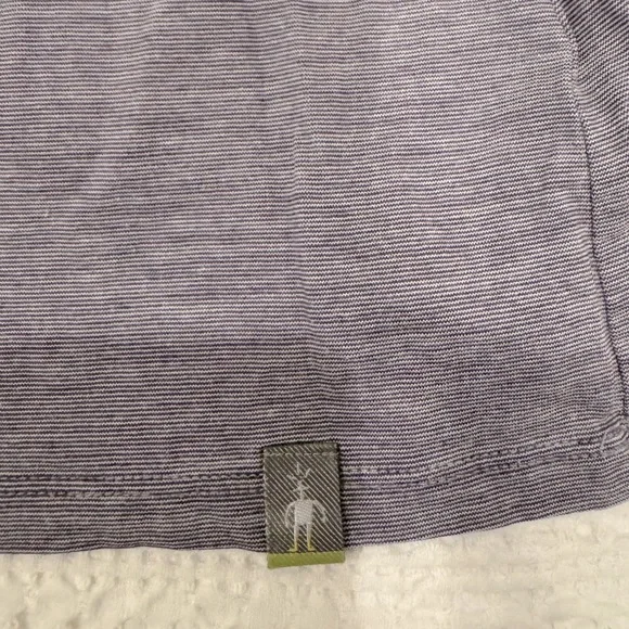Smartwool thermal layer stripe purple M women’s - Picture 4 of 5